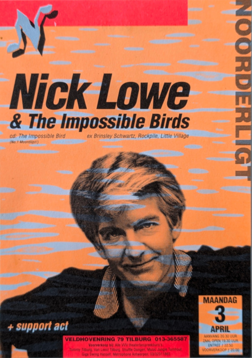 Ticket Nick Lowe and the Imposible Birds